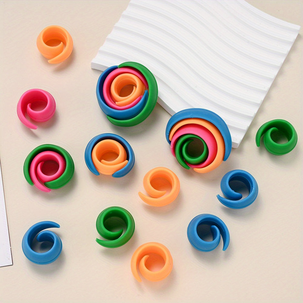 Colorful Silicone Bobbin Clips