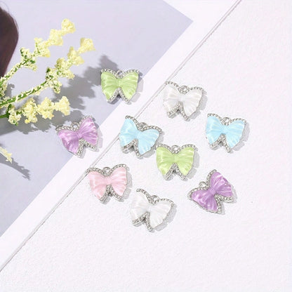 Metal Bowknot Pendants