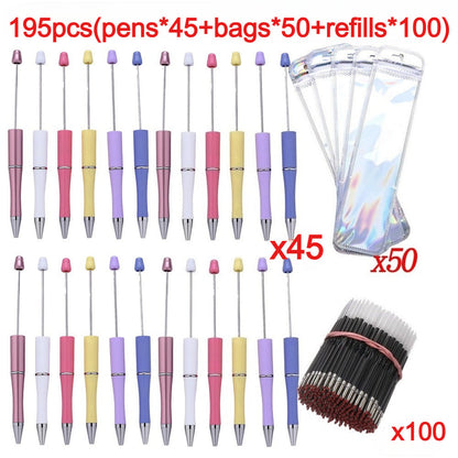 195PCS Beadable Ballpoint Pen Making Set