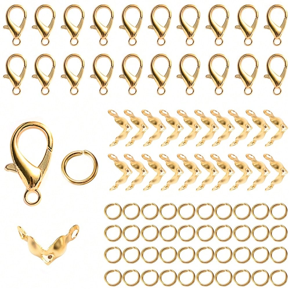 Alloy Lobster Clasp Connector Set