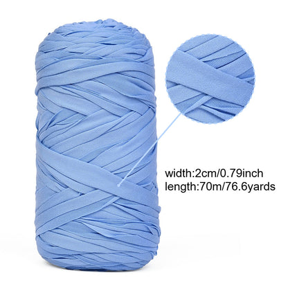 2 Rolls Multicolor Polyester T-Shirt Yarn