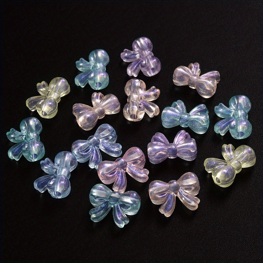 Butterfly Shape Acrylic Spacer Beads