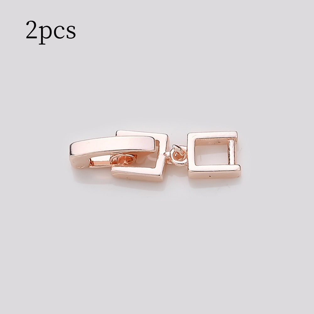 Square Double Clasp Connectors