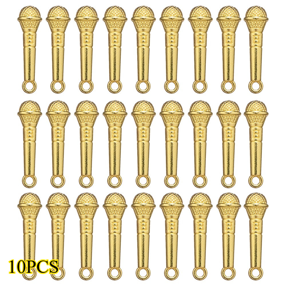 Microphone Alloy Pendants