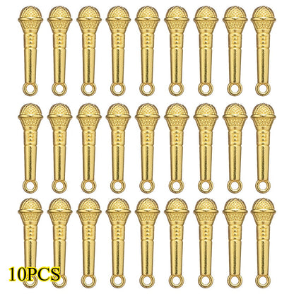 Microphone Alloy Pendants