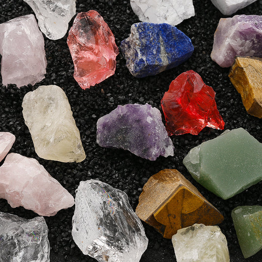 100g Irregular Natural Stone Decorative Pebble Set