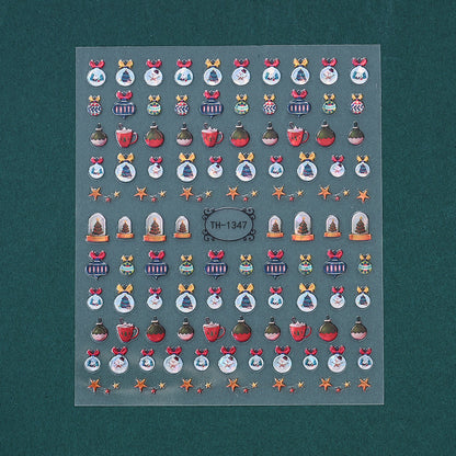 Christmas Nail Art Stickers