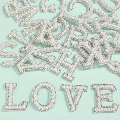 1PC Alphabet Letter Bead Patch