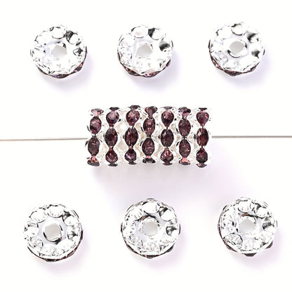 Alloy Wave Edge Spacer Beads