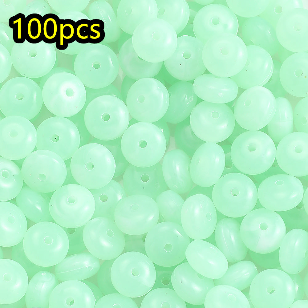 Yellow Lemon Acrylic Beads