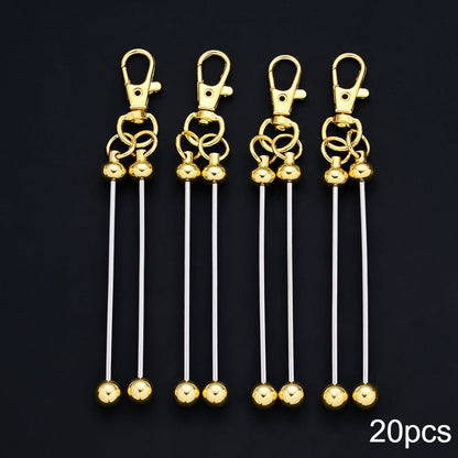 Beaded Keychain Straps with Lobster Clasps
