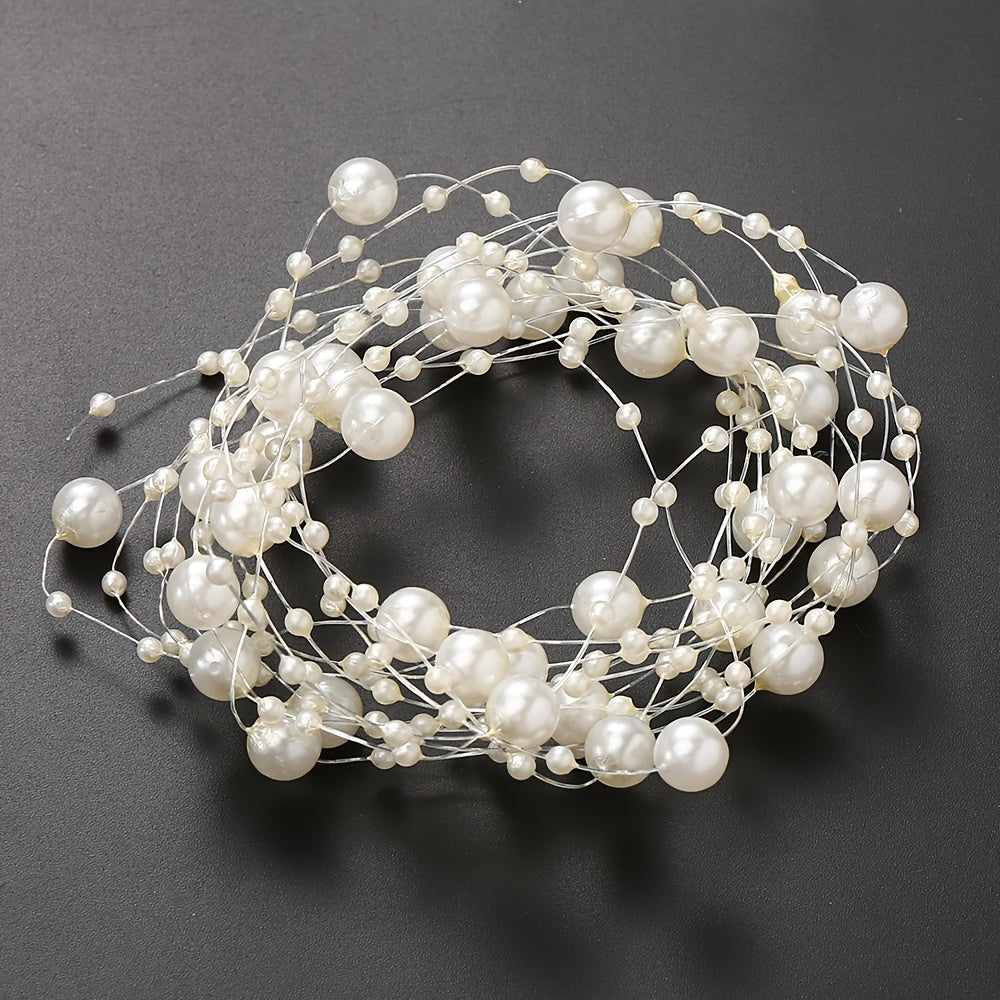 118.11 Inch Acrylic Round Bead Chain