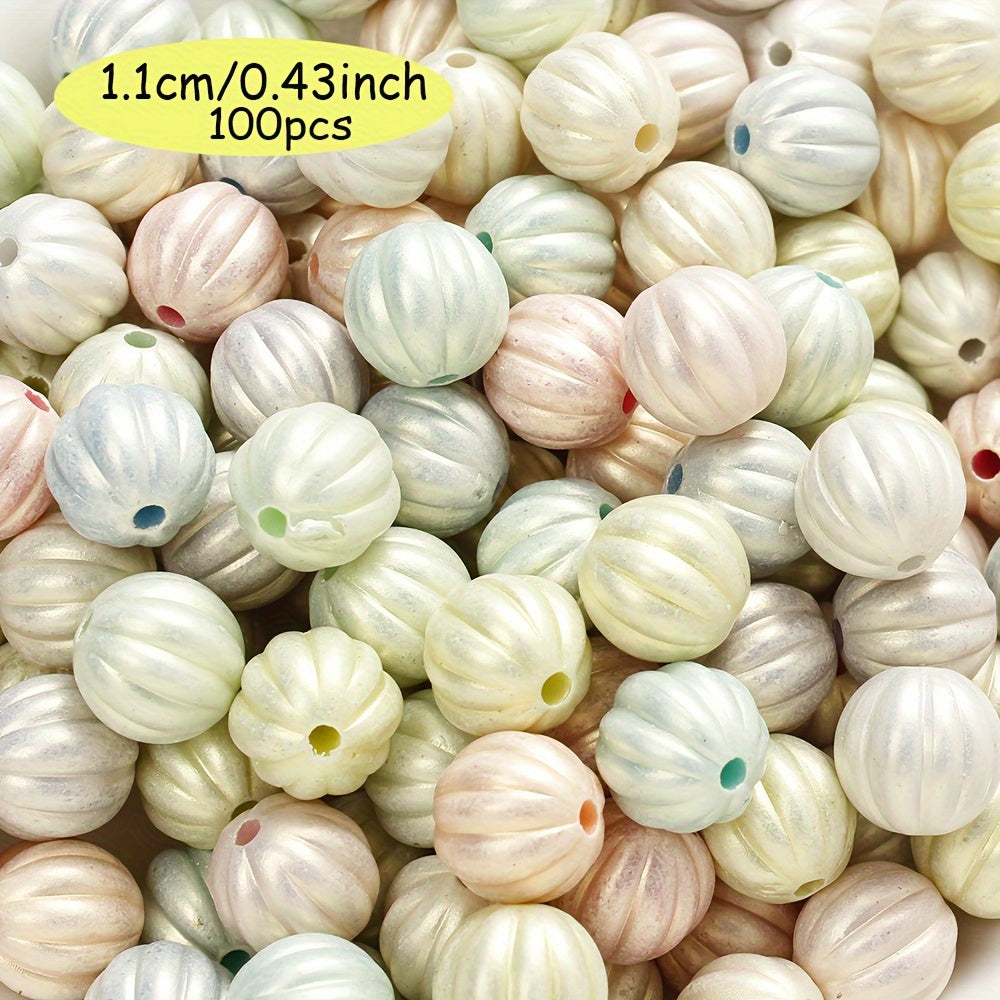 10/20/30/50/100/200pcs Macaron Color Acrylic Beads
