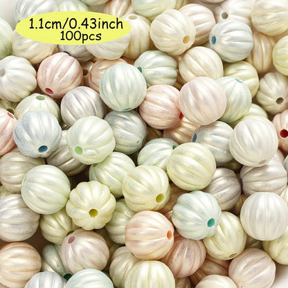 10/20/30/50/100/200pcs Macaron Color Acrylic Beads