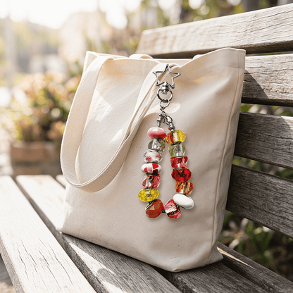 Blank Beadable Keychain Set