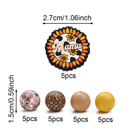 Mother’s Day Silicone Bead Set
