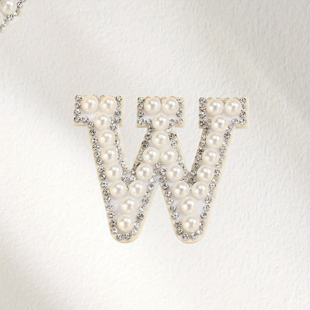 1PC Alphabet Letter Bead Patch