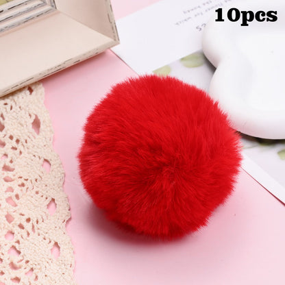 Soft Plush Pom Pom Pendants