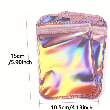 Laser OPP Zip Lock Packaging Bags