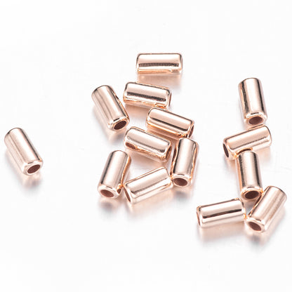 800pcs 3x6mm Cylindrical Tube CCB Beads