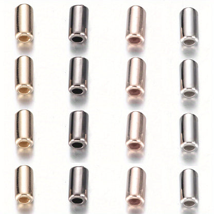 800pcs Multicolor Cylinder Tube Beads Loose Spacer CCB Beads