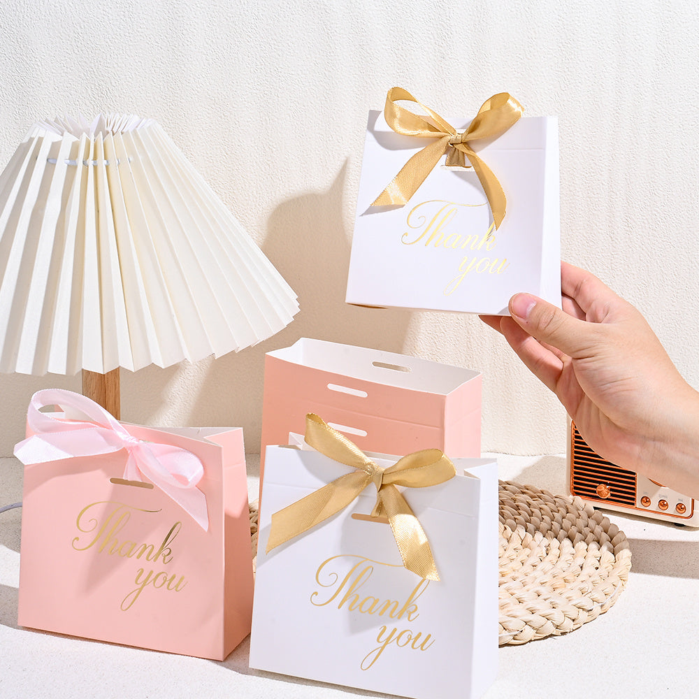 Ribbon Paper Gift Boxes