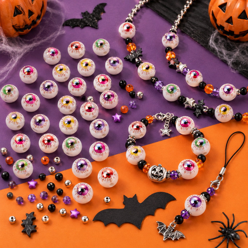 20pcs 16mm Acrylic Eyeball Beads