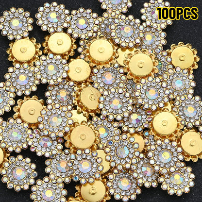 Sunflower Sew-On Rhinestones
