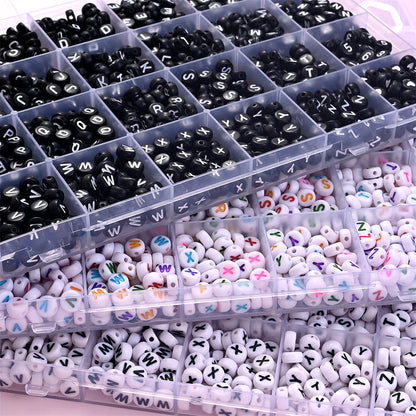 Acrylic Letter Beads Set