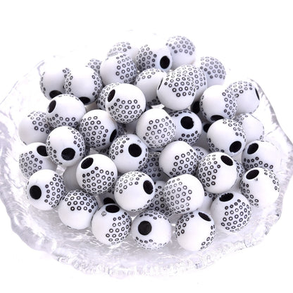 50pcs 39 Styles Mixed Sports Ball Beads