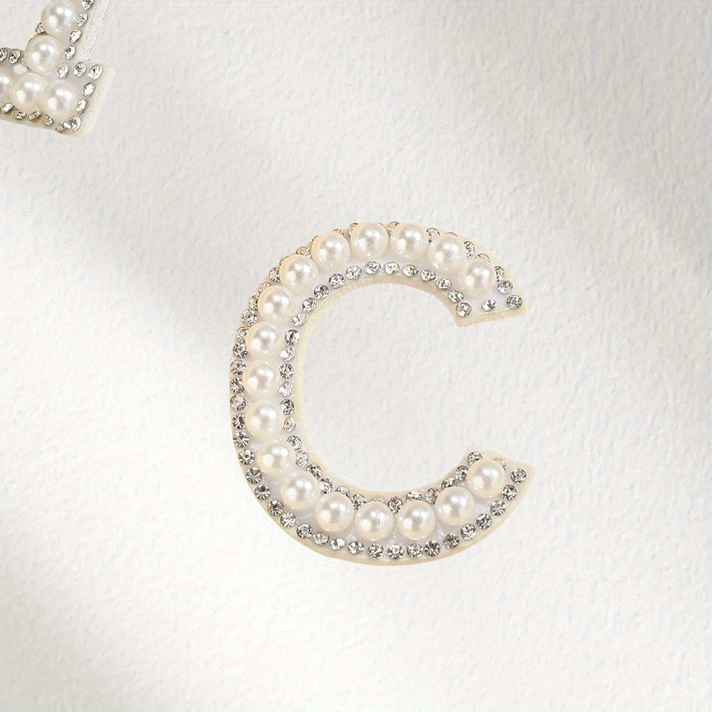 Alphabet Flatback Decorative Bead