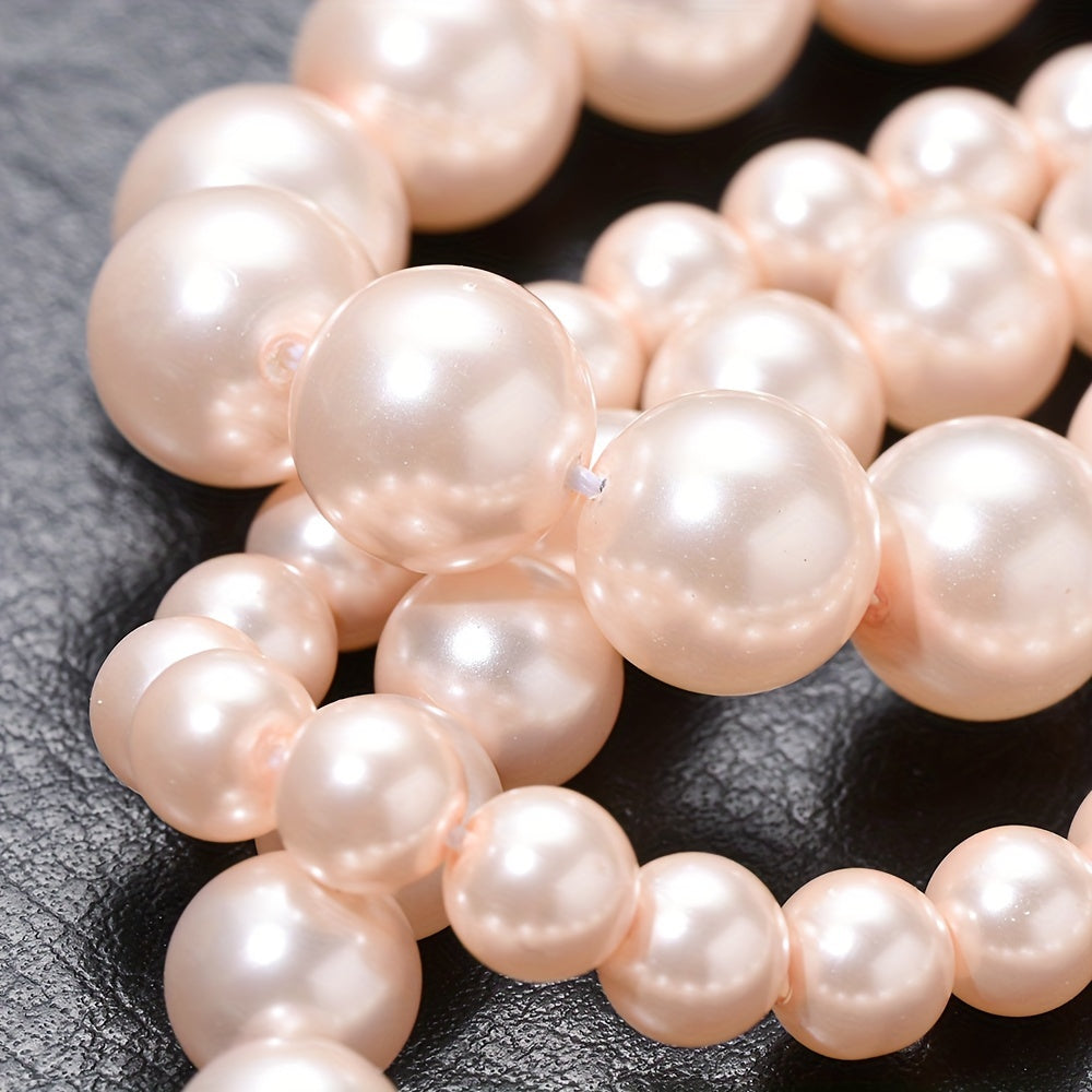 1SET 6/8/10mm Round Glass Bead Set