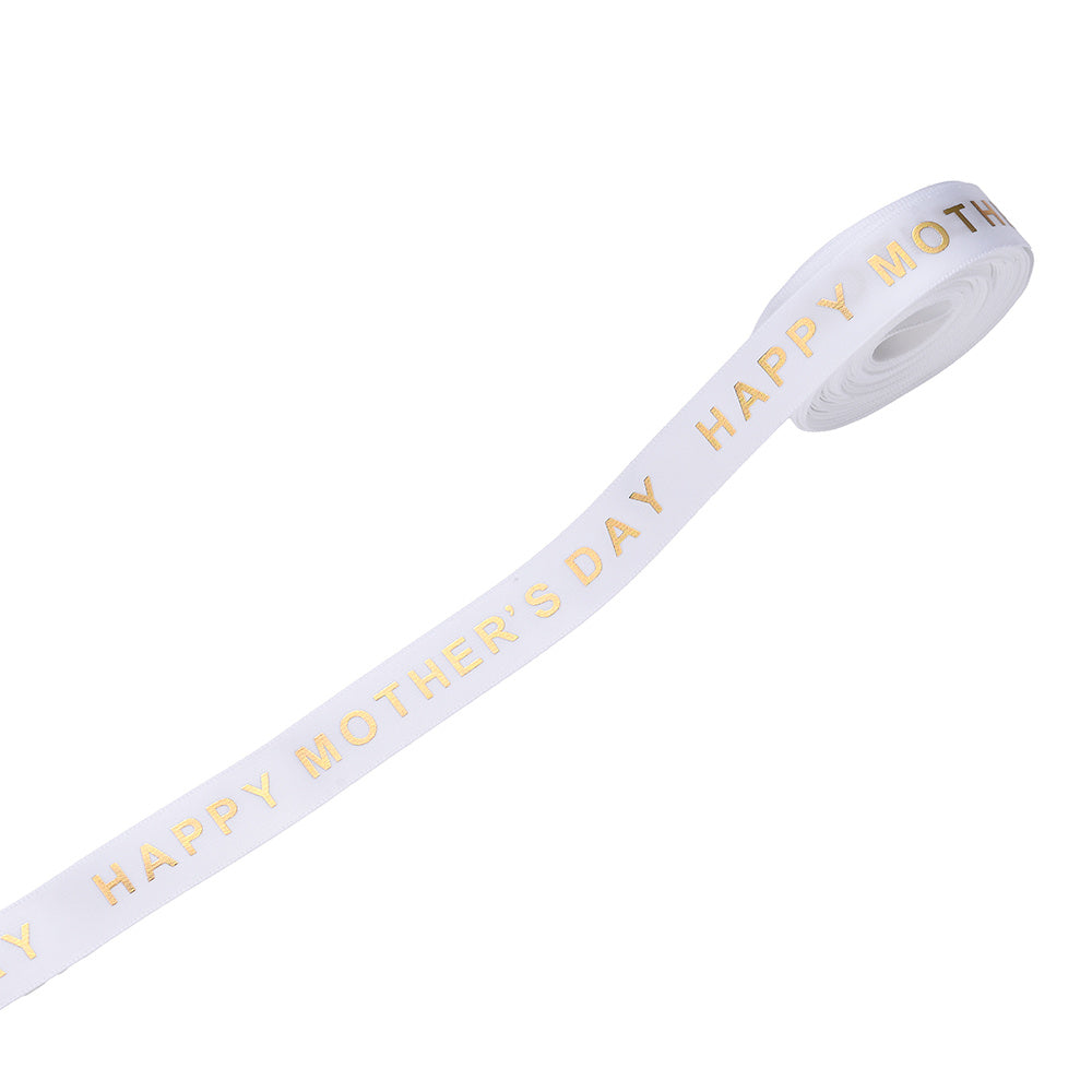 Happy Mother's Day Printed Ribbon