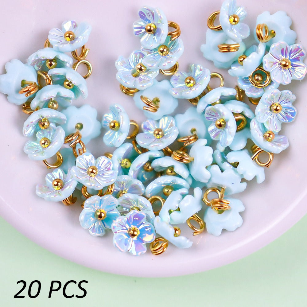 AB Resin Lily of The Valley Charms
