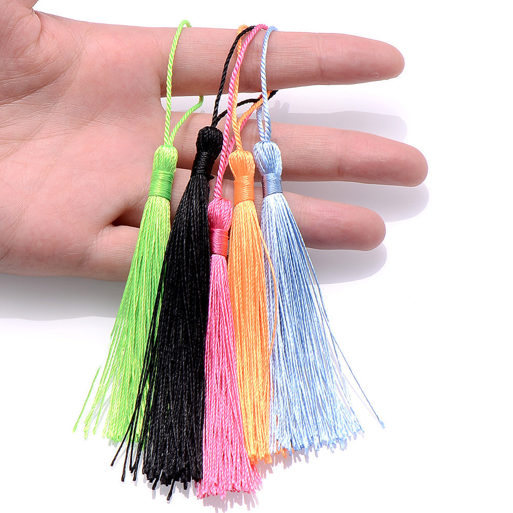Vibrant Long Tassel Set