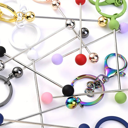 Candy Color Gradient Keychain Pendant