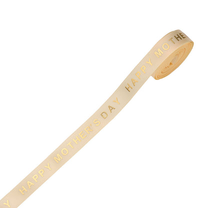 Happy Mother's Day Printed Ribbon