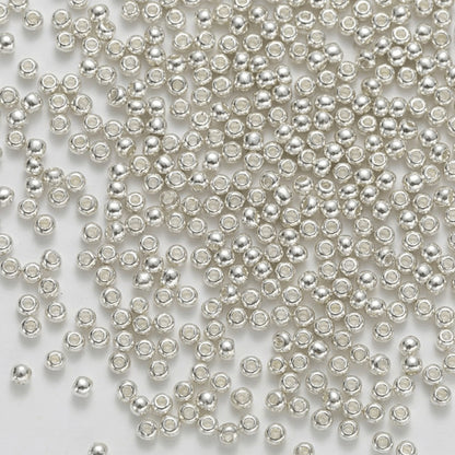 Gold and Silver Glass Seed Beads