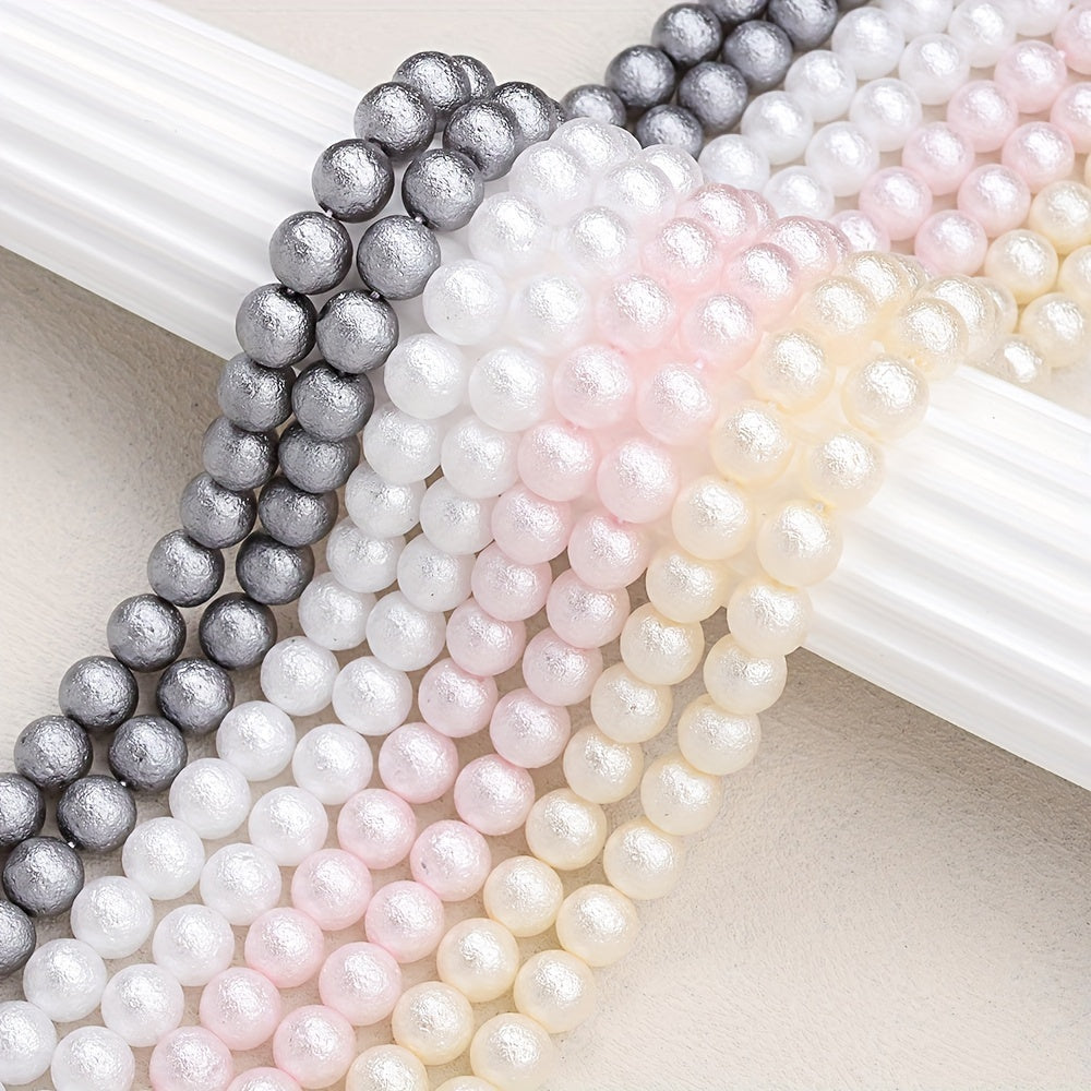 Crumpled Skin Sponge Glass Beads
