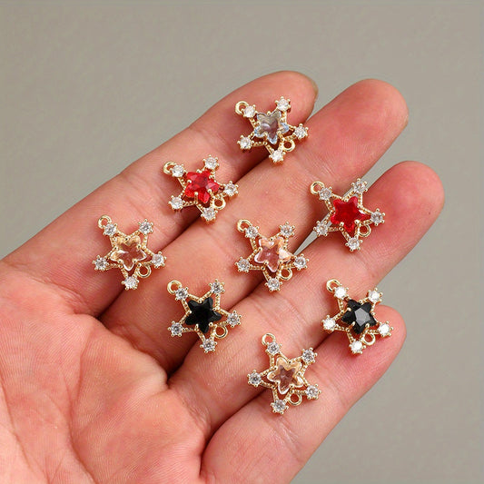 Glass Star Pendants