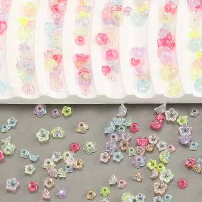 100/200pcs Tiny Valley Lily Flower Beads