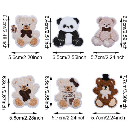 Bear Embroidery Patch