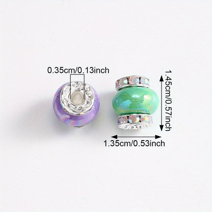 Shiny Lantern Shape Acrylic Beads