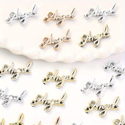 Angel Letter Patch Beads