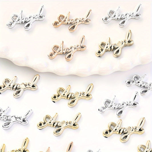 Angel Letter Patch Beads