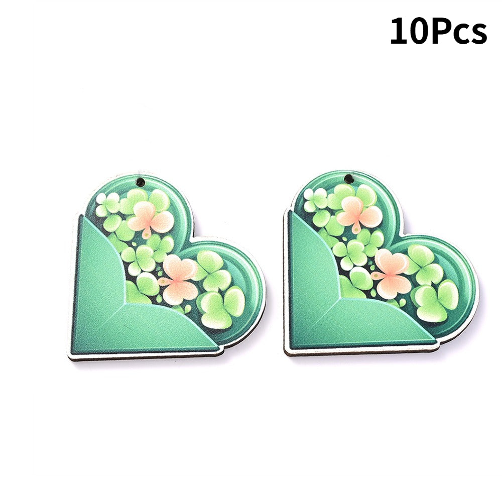 Green Shamrock Lucky Charms