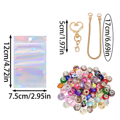 20PCS Beaded Keychain Making Set