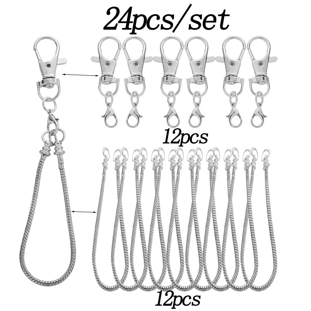 Beadable Keychain Set
