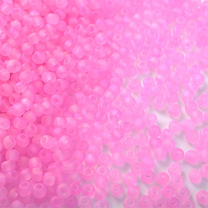Colorful Frosted Seed Beads