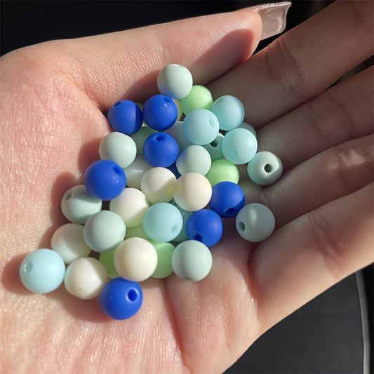 Same Color Series Acrylic Round Beads